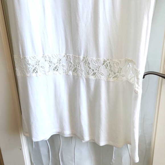 Stoosh White Lace Panel Maxi Skirt - Picture 2 of 4